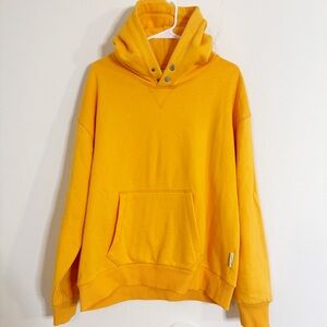 The arrivals New York men’s orange pullover hoodie